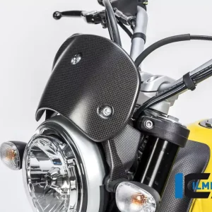 Wochenendangebot Ilmberger Carbon Windschild matt passend für Ducati Scrambler