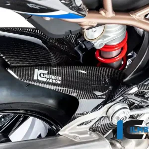 Ilmberger Carbon Kotflügel hinten mit Kettenschutz passend für BMW S1000RR / M1000RR / M1000R Echt