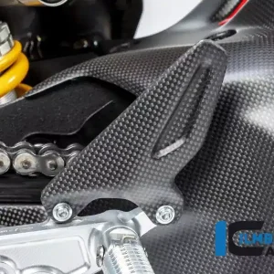 Highlight Ilmberger Carbon Fersenschützer links matt passend für Ducati Panigale V4 / V4S / V4R / V2 und Streetfighter V4 / V2