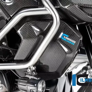 Ilmberger Carbon Wasserkühlerabdeckung rechts Carbon passend für BMW R 1250 GS Adventure ab 2019 Garantierte Lieferung