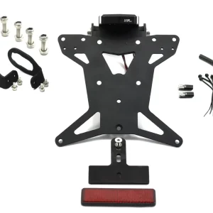 Preisreduziert MG Biketec Kennzeichenhalter passend für Kawasaki Z 500 ab 2024