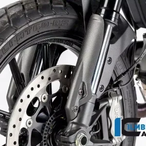 Ilmberger Carbon Standrohrcover links matt passend für Ducati Scrambler Top-Preis