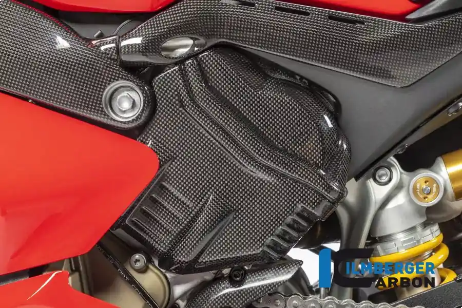 Abverkauf Ilmberger Carbon Zylinderkopfabdeckung links glanz passend für Ducati Panigale V4 / V4S & Streetfighter V4