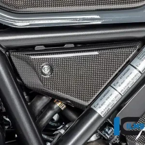 Ilmberger Carbon Abdeckung unterm Rahmen rechts glänzend passend für Ducati Scrambler 1100 Preis Gesenkt