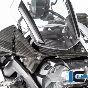 Direktkauf Ilmberger Carbon Windabweiser am Cockpit passend für BMW R1250GS (ab 2019) mit ABE