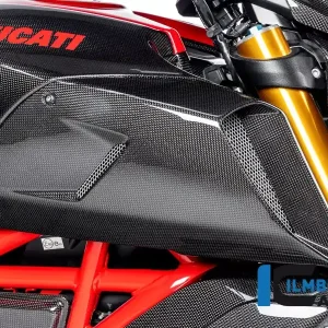 Sofort Bestellen Ilmberger Carbon Lufteinlasskanalverkleidung rechts passend für Ducati Diavel 1260
