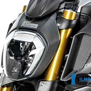 Ilmberger Carbon Scheinwerferabdeckung matt passend für Ducati Diavel 1260 Jetzt Bestellen