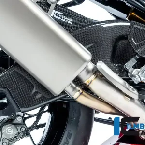 Markenprodukt Ilmberger Carbon Schwingenabdeckung rechts glänzend passend für Honda CBR1000RR-R Fireblade SC82 ab 2020