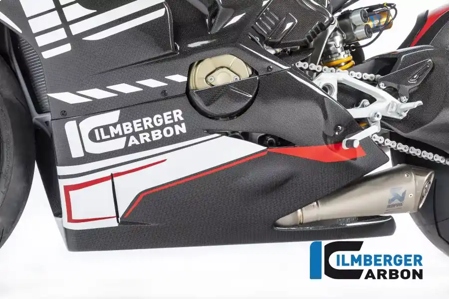 Versand Am Gleichen Tag Ilmberger Carbon Verkleidungsunterteil Racing passend für Ducati Panigale V4 V4S V4R ab 2019