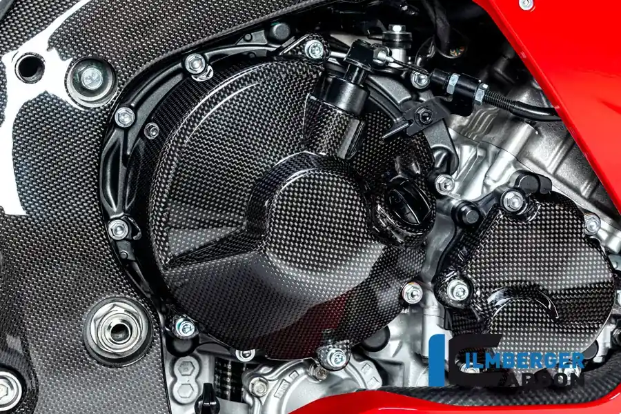 Ilmberger Carbon Kupplungsdeckelabdeckung glänzend passend für Honda CBR1000RR-R/SP ab 2020 Mega-Angebot