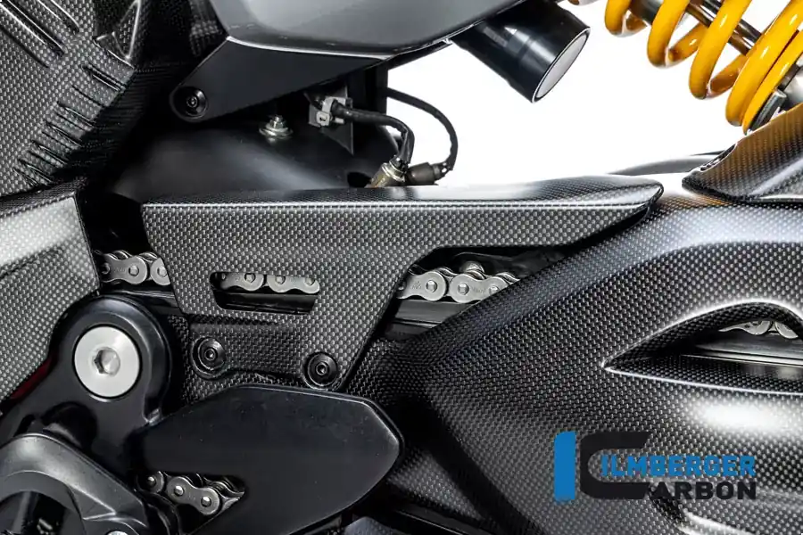 Ilmberger Carbon Kettenschutz matt passend für Ducati Diavel V4 2023- Rabatt