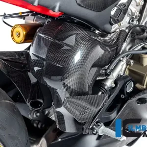 Angebot Ilmberger Carbon Auspuffhitzeschutz glänzend passend für Ducati Streetfighter / Panigale V4 ab 2022
