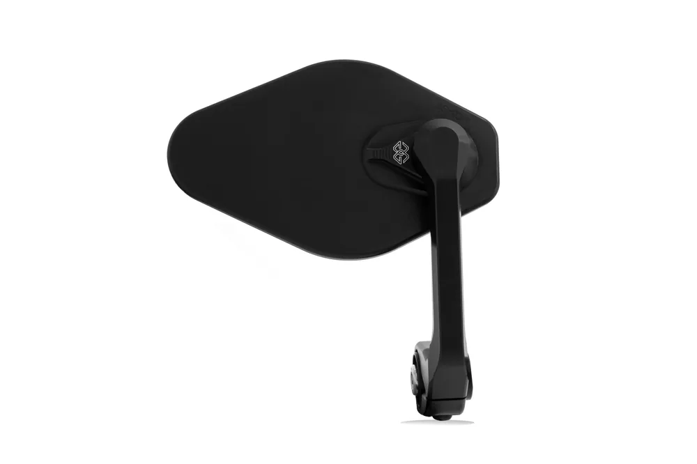 Gilles STRATOS Lenkerendenspiegel symmetrisch schwarz passend für zahlreiche Motorräder Highlight