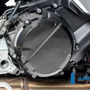Preis Gesenkt Ilmberger Carbon Kupplungsdeckelabdeckung passend für Ducati Streetfighter V2 2022–